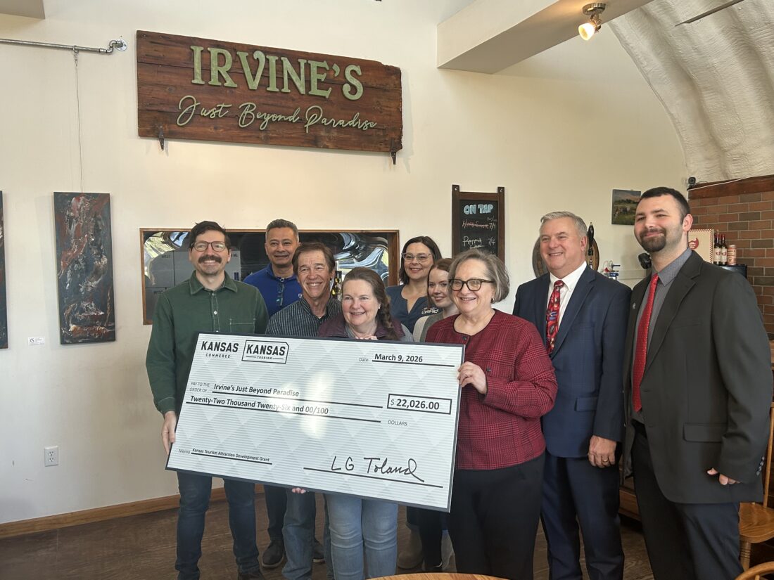 Rural winery in Leavenworth County that won $22,000 state grant for tourism hopes to grow to be bigger part of community